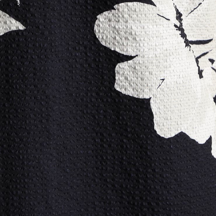 アラカルトプリント半袖スタンドシャツ | NICOLE | 詳細画像24 