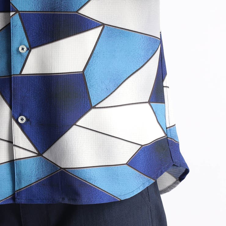 アラカルトプリント ＢＤスタンドシャツ | NICOLE | 詳細画像12 