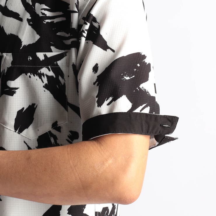 アラカルトプリント ＢＤスタンドシャツ | NICOLE | 詳細画像13 