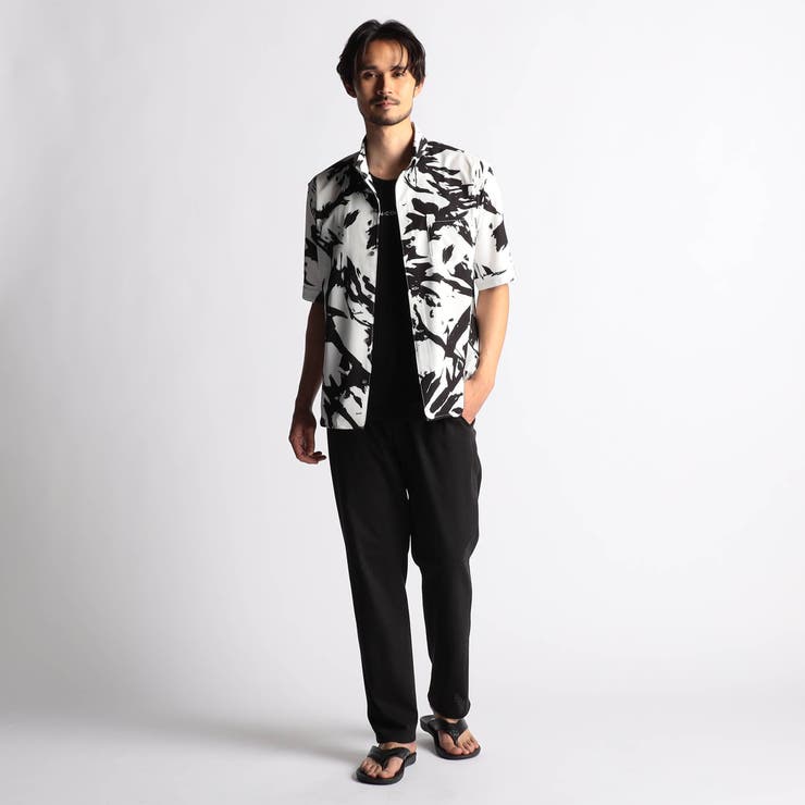 アラカルトプリント ＢＤスタンドシャツ | NICOLE | 詳細画像2 