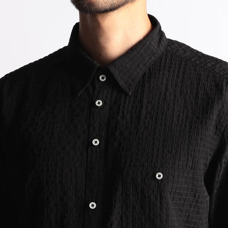 シアーチェック レギュラーカラーシャツ | NICOLE | 詳細画像7 