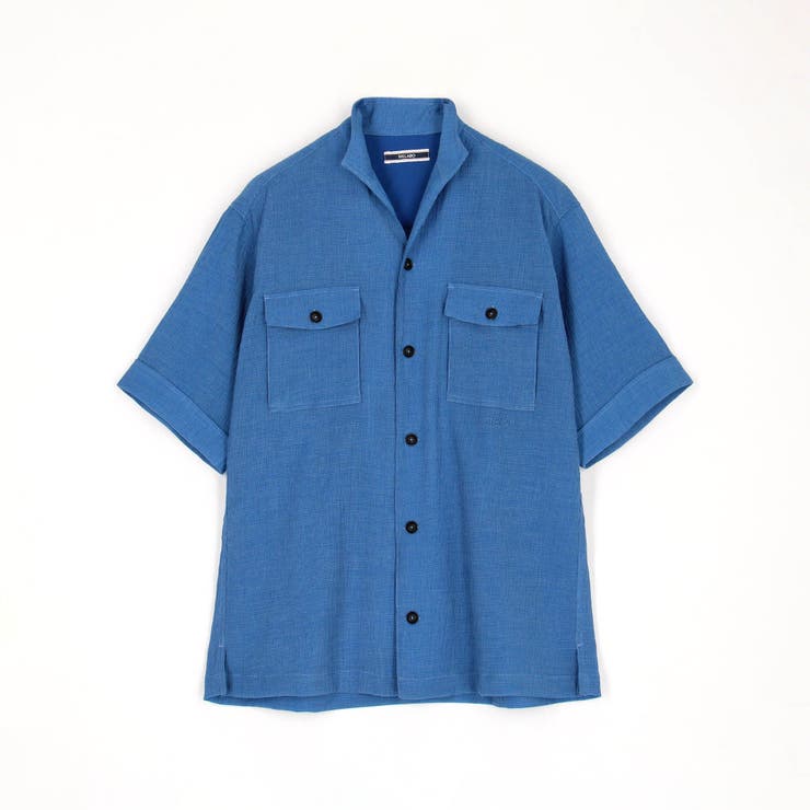 【RIELABO】ナイロンクレープオーバーシャツ | NICOLE | 詳細画像10 