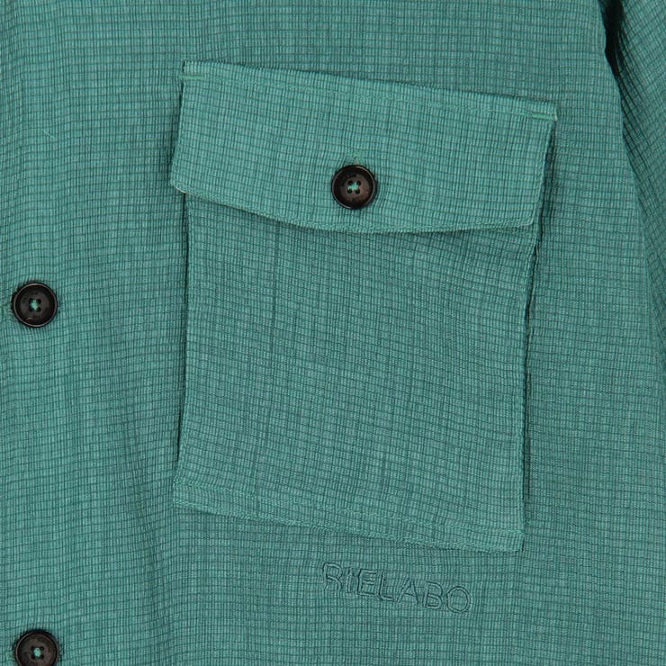 【RIELABO】ナイロンクレープオーバーシャツ | NICOLE | 詳細画像13 