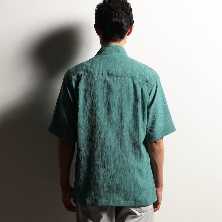 【RIELABO】ナイロンクレープオーバーシャツ | NICOLE | 詳細画像7 