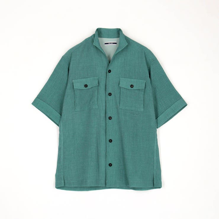 【RIELABO】ナイロンクレープオーバーシャツ | NICOLE | 詳細画像8 