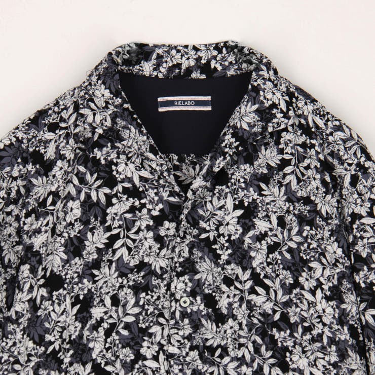 【RIELABO】アラカルトワッシャープリントシャツ | NICOLE | 詳細画像12 