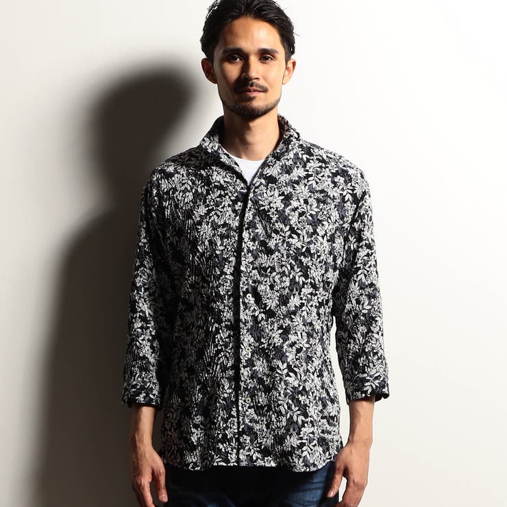 【RIELABO】アラカルトワッシャープリントシャツ | NICOLE | 詳細画像5 