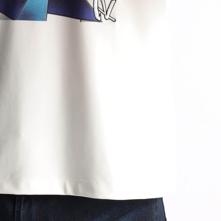 ステンドグラスプリント・ロゴ刺繍半袖Ｔシャツ | NICOLE | 詳細画像10 