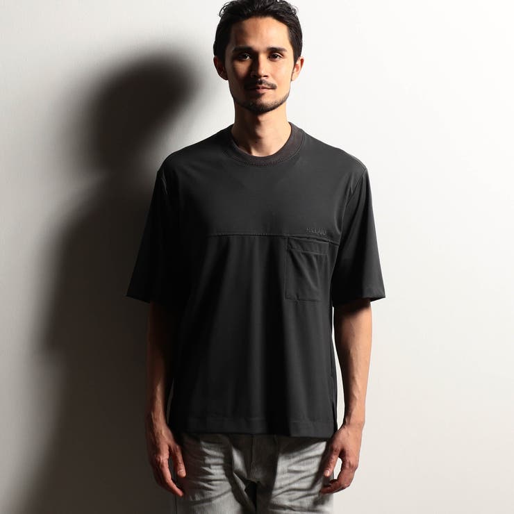 【RIELABO】シルク混ストレッチスムースＴシャツ | NICOLE | 詳細画像5 