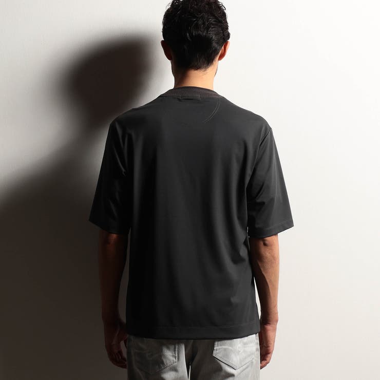 【RIELABO】シルク混ストレッチスムースＴシャツ | NICOLE | 詳細画像7 