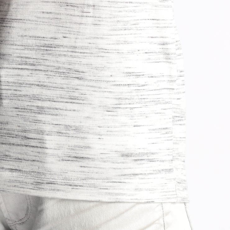 ランダムテレコ・メランジ天竺タンクトップ | NICOLE | 詳細画像12 