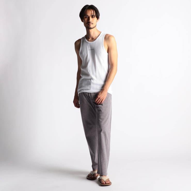 ランダムテレコ・メランジ天竺タンクトップ | NICOLE | 詳細画像2 