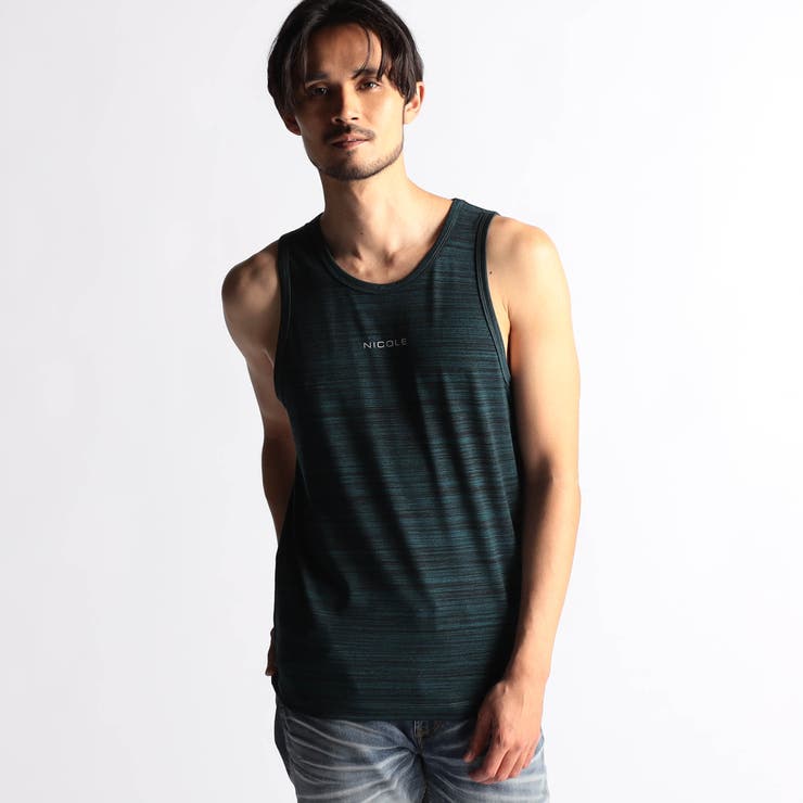 92その他3 | ランダムテレコ・メランジ天竺タンクトップ | NICOLE