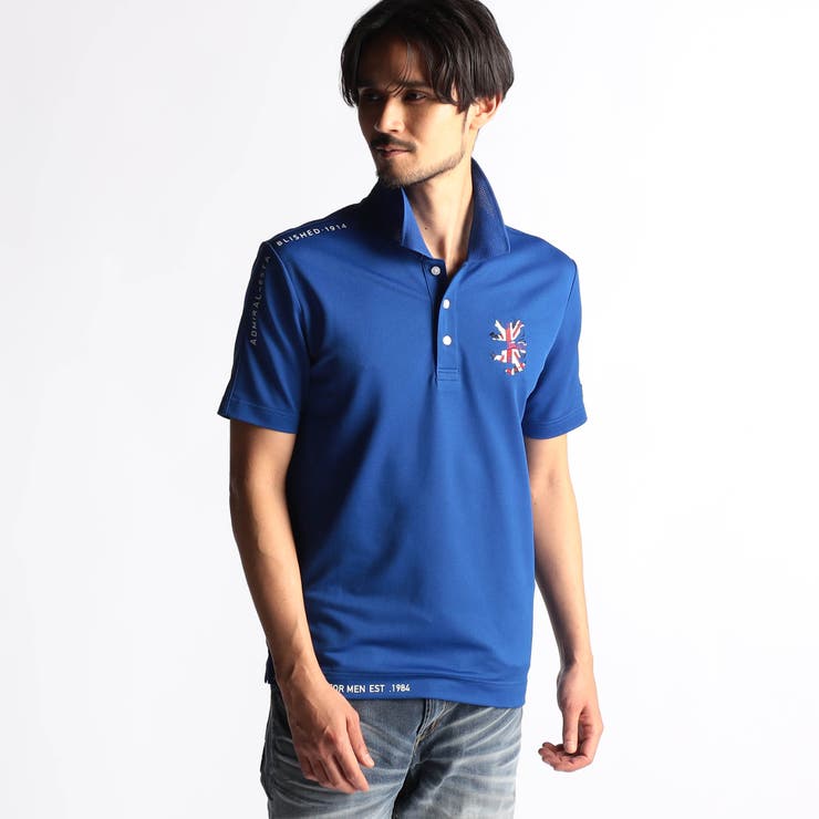 60ブルー | Admiral別注ポロシャツ | NICOLE