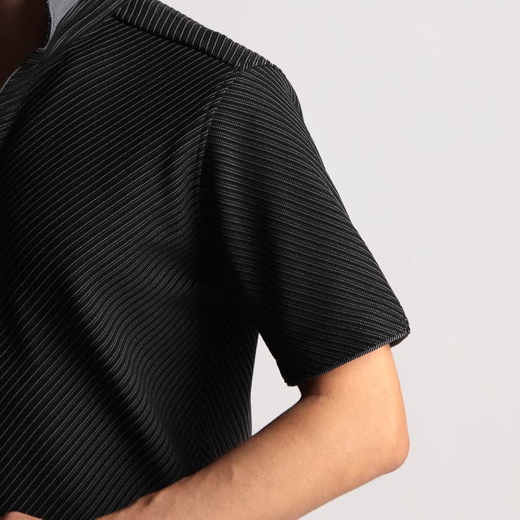 ブライトタックバイアススキッパーポロシャツ | NICOLE | 詳細画像10 