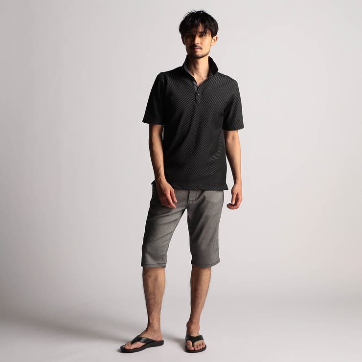 ブライトタックバイアススキッパーポロシャツ | NICOLE | 詳細画像3 