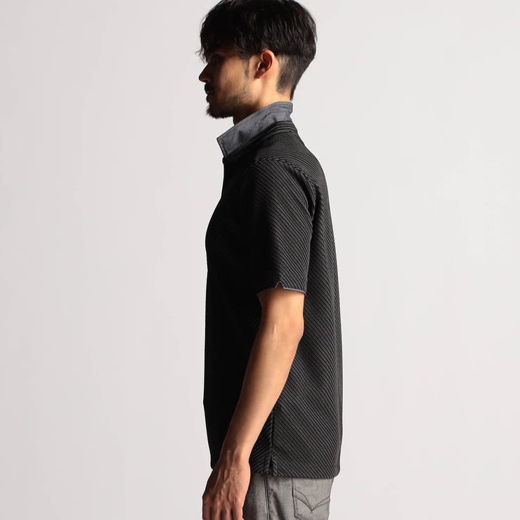 ブライトタックバイアススキッパーポロシャツ | NICOLE | 詳細画像7 