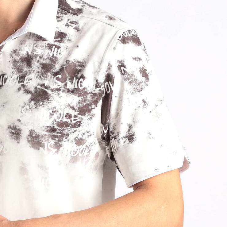 【NICOLE SPORTS】ムラ柄スキッパーポロシャツ | NICOLE | 詳細画像10 