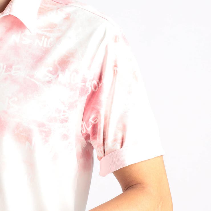 【NICOLE SPORTS】ムラ柄スキッパーポロシャツ | NICOLE | 詳細画像13 