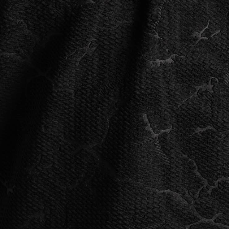 【NICOLE SPORTS】エンボスクラック柄スキッパーポロシャツ | NICOLE | 詳細画像19 