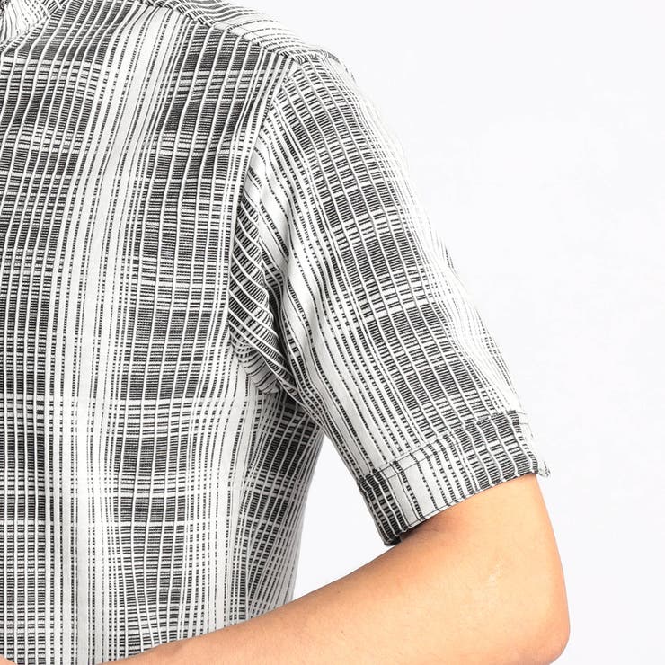 【NICOLE SPORTS】ブリスターチェックスタンドポロシャツ | NICOLE | 詳細画像10 