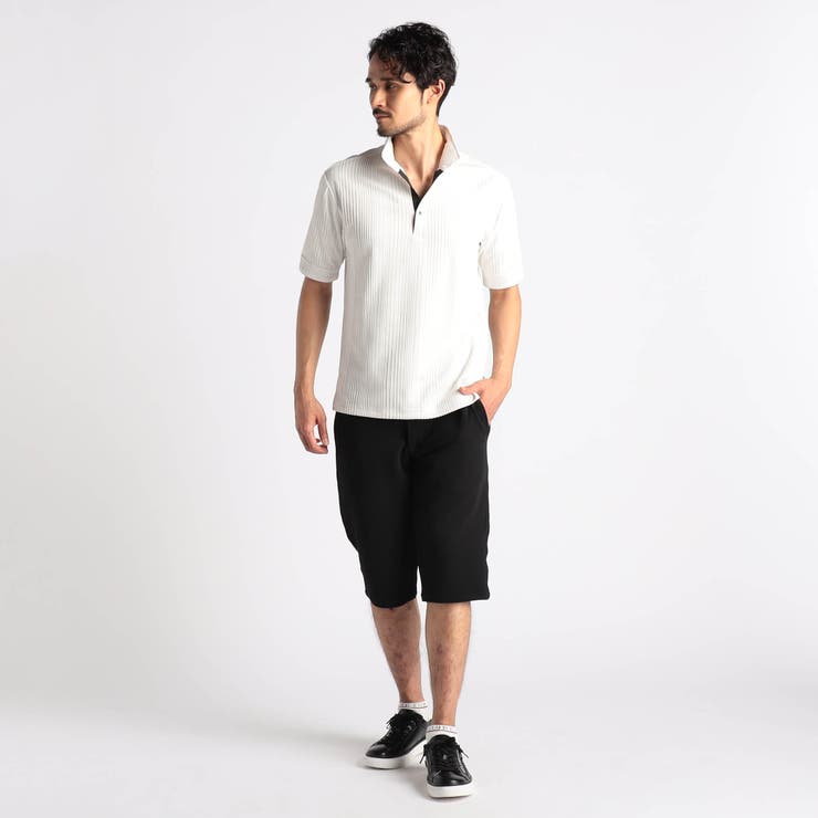 【NICOLE SPORTS】ブリスターチェックスタンドポロシャツ | NICOLE | 詳細画像2 