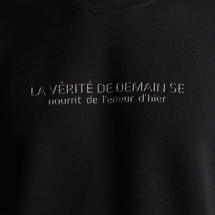 ロゴプリント5分袖プルオーバー | NICOLE | 詳細画像15 