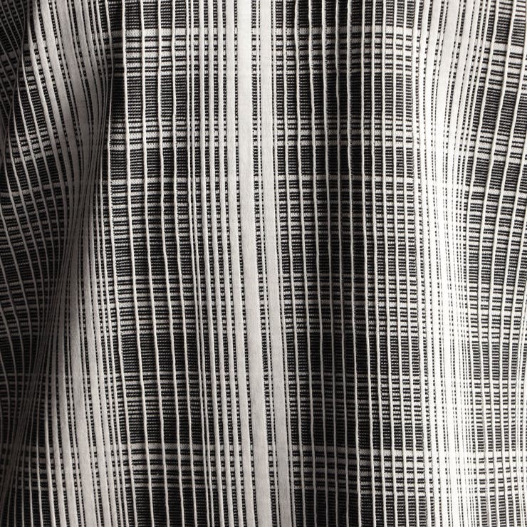 ブリスターチェッククルーネック半袖プルオーバー | NICOLE | 詳細画像13 