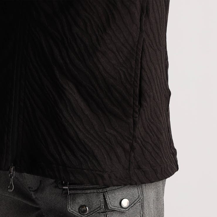 アラカルトリンクスジャカード5分袖フードパーカー | NICOLE | 詳細画像11