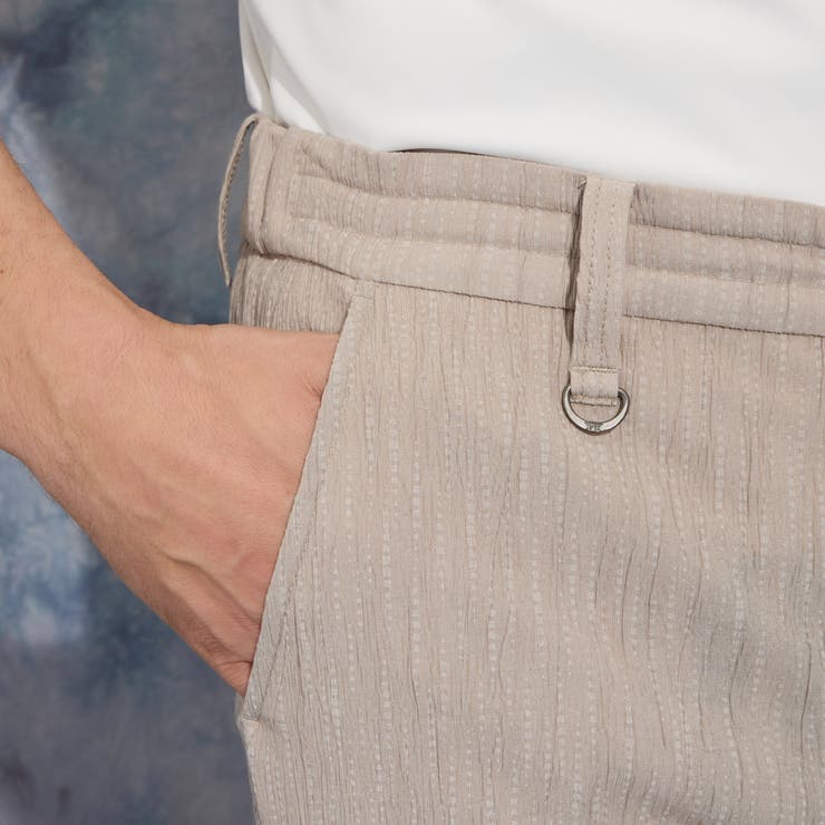 エステルクレープイージークロップドパンツ | NICOLE | 詳細画像11 