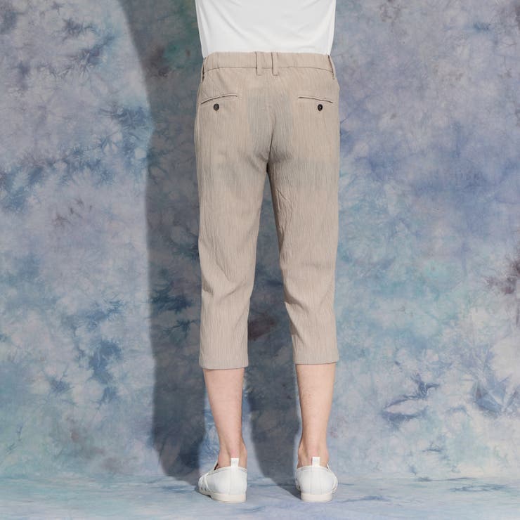 エステルクレープイージークロップドパンツ | NICOLE | 詳細画像9 