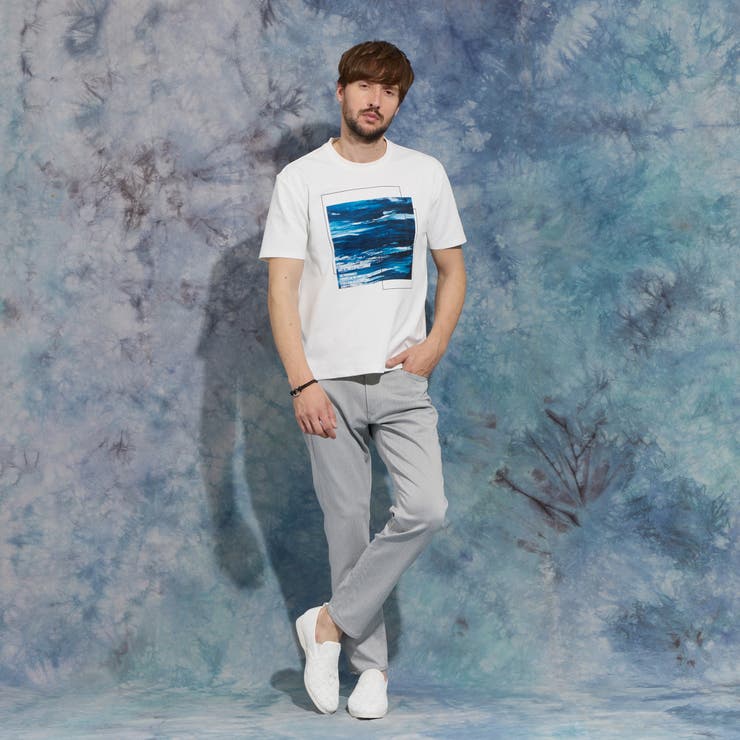 アラカルトグラフィックプリント半袖Tシャツ | NICOLE | 詳細画像3 