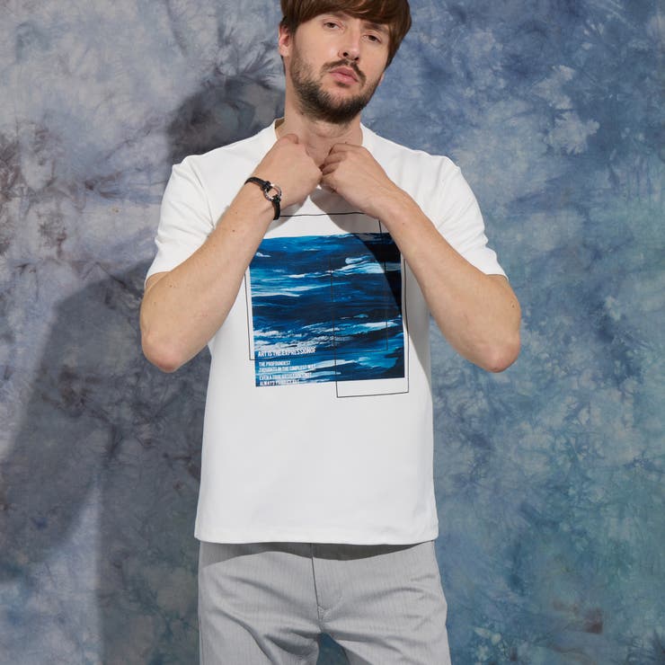 92その他3 | アラカルトグラフィックプリント半袖Tシャツ | NICOLE