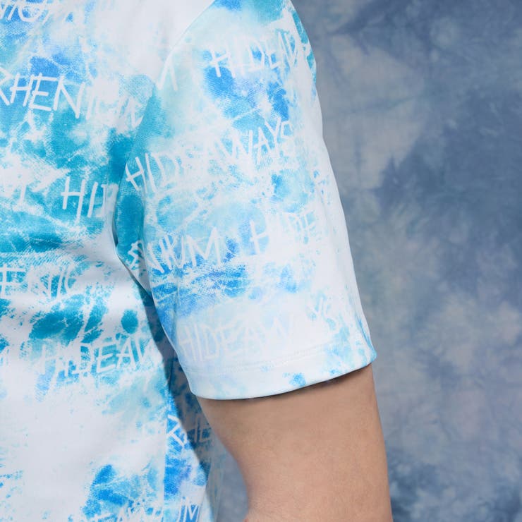 【WEB限定】ムラ柄ロゴプリント半袖Ｔシャツ | NICOLE | 詳細画像10 