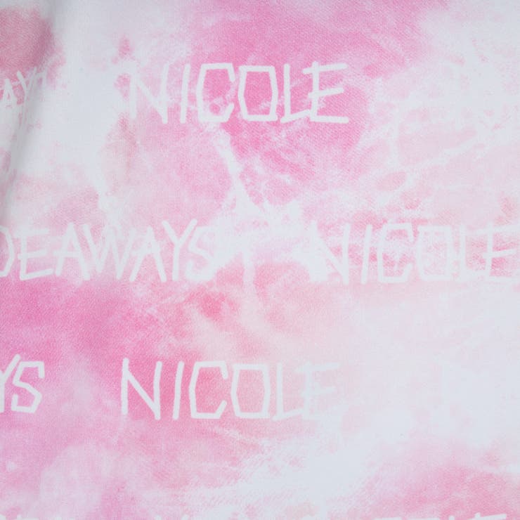 【WEB限定】ムラ柄ロゴプリント半袖Ｔシャツ | NICOLE | 詳細画像11 