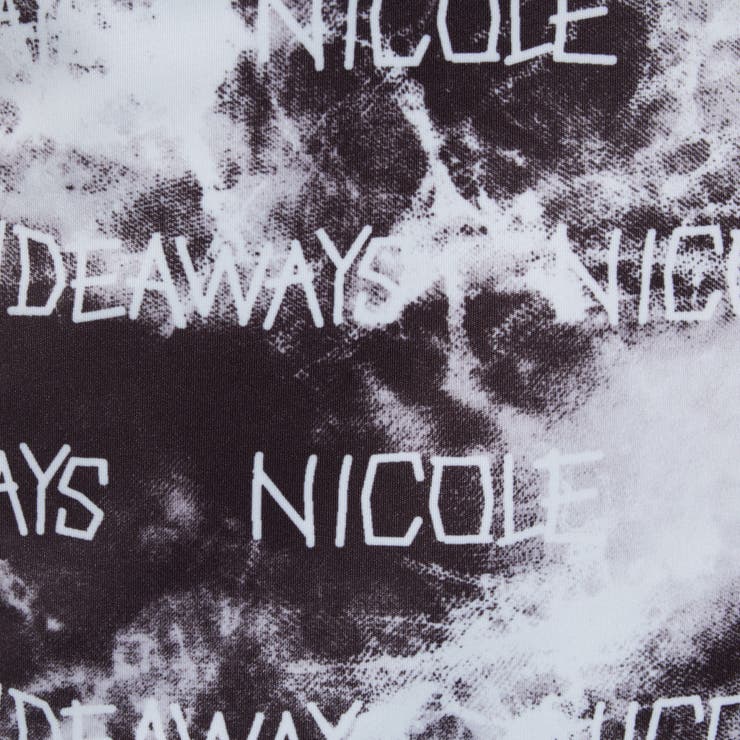 【WEB限定】ムラ柄ロゴプリント半袖Ｔシャツ | NICOLE | 詳細画像12 