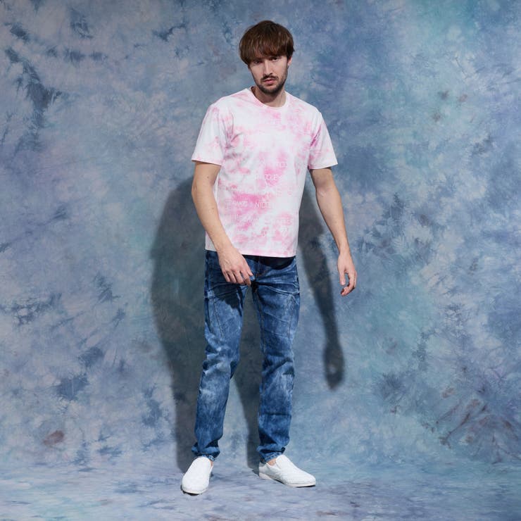 【WEB限定】ムラ柄ロゴプリント半袖Ｔシャツ | NICOLE | 詳細画像2 