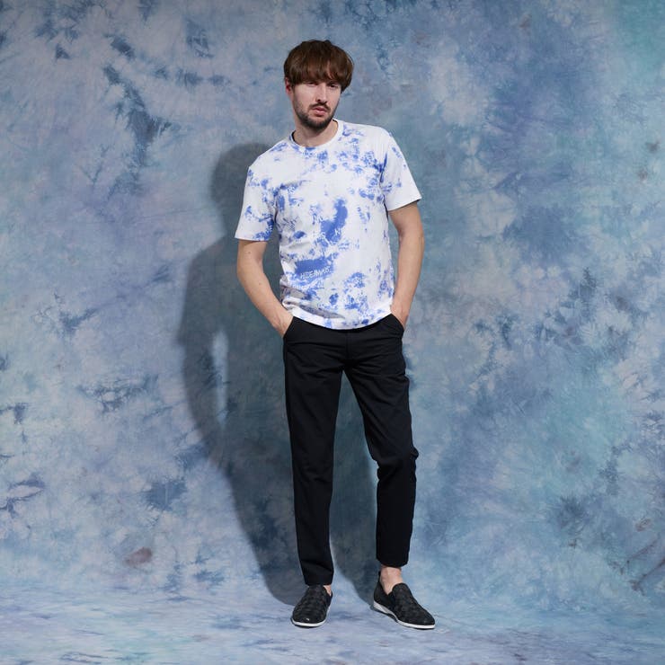 【WEB限定】ムラ柄ロゴプリント半袖Ｔシャツ | NICOLE | 詳細画像5 