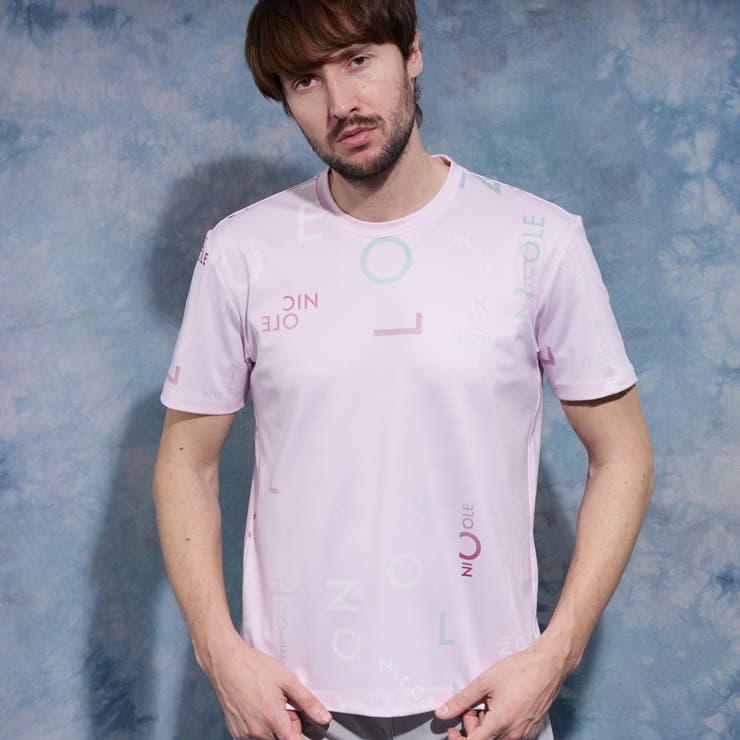 NICOLE CLUB FOR MEN ニコルクラブフォーメン ロゴ刺繍長袖T