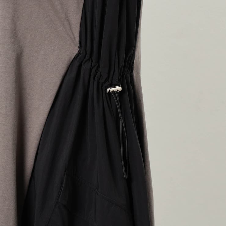 【WALDO】サイドスピンドル異素材使いワンピース | NICOLE | 詳細画像7 