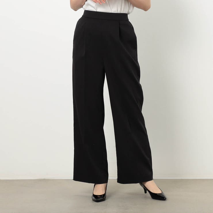 49ブラック | 【WALDO】ライトストレートパンツ | NICOLE