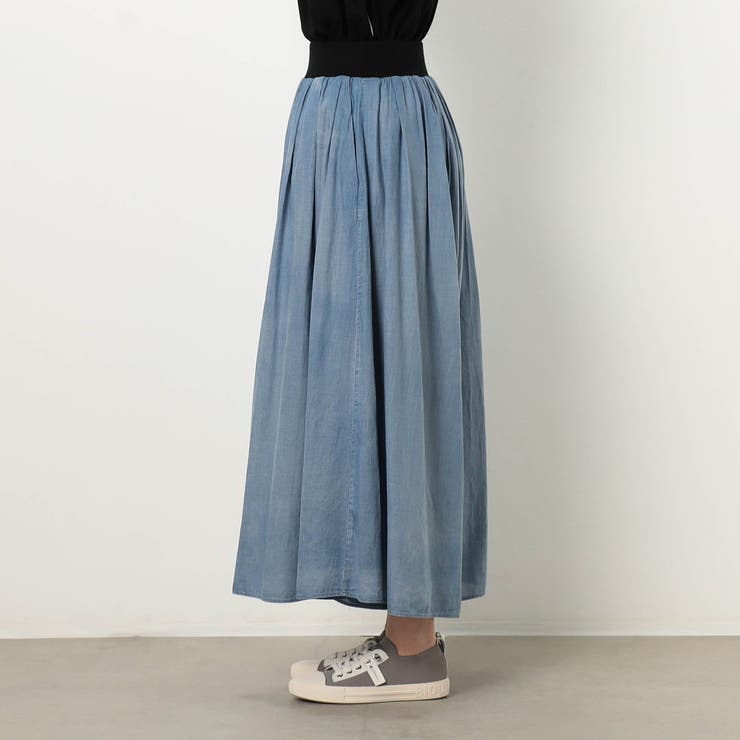 【WALDO】2.5オンスデニムウエストリブパンツ | NICOLE | 詳細画像5 