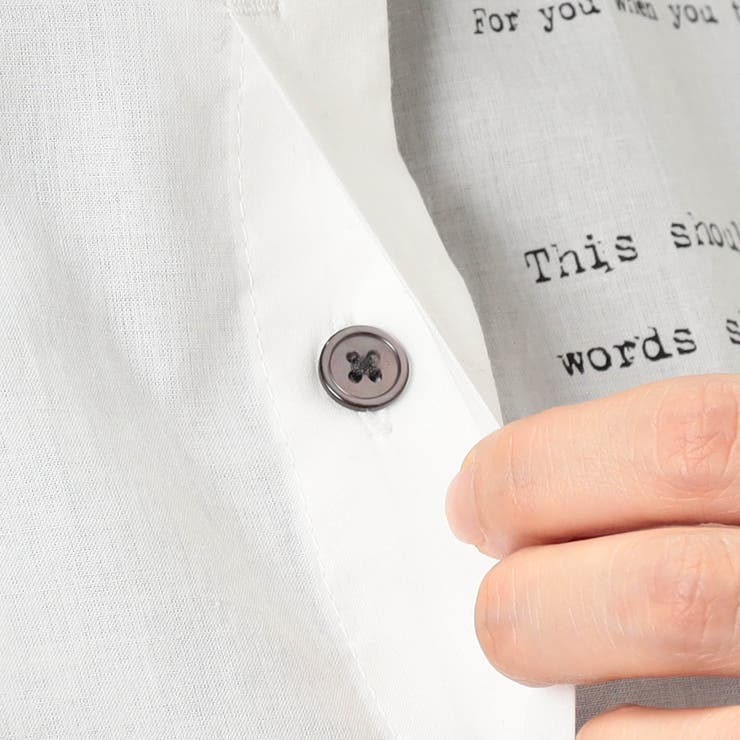 【WALDO】風景柄レギュラーシャツ | NICOLE | 詳細画像10 