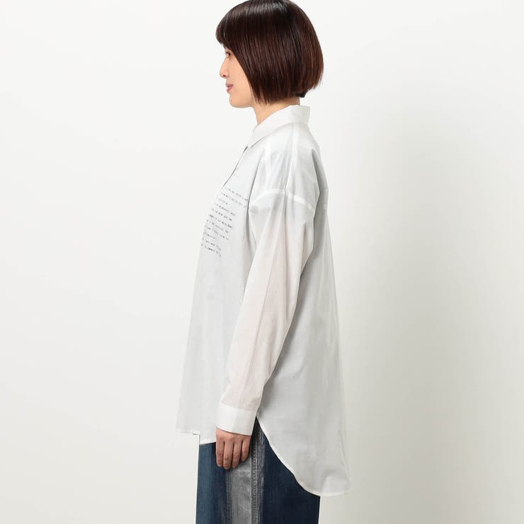 【WALDO】風景柄レギュラーシャツ | NICOLE | 詳細画像4 