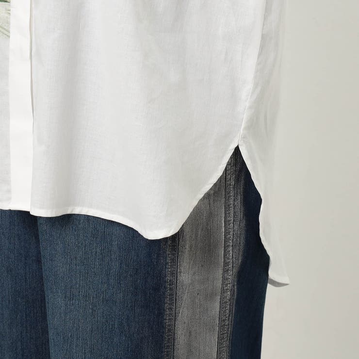 【WALDO】風景柄レギュラーシャツ | NICOLE | 詳細画像7 