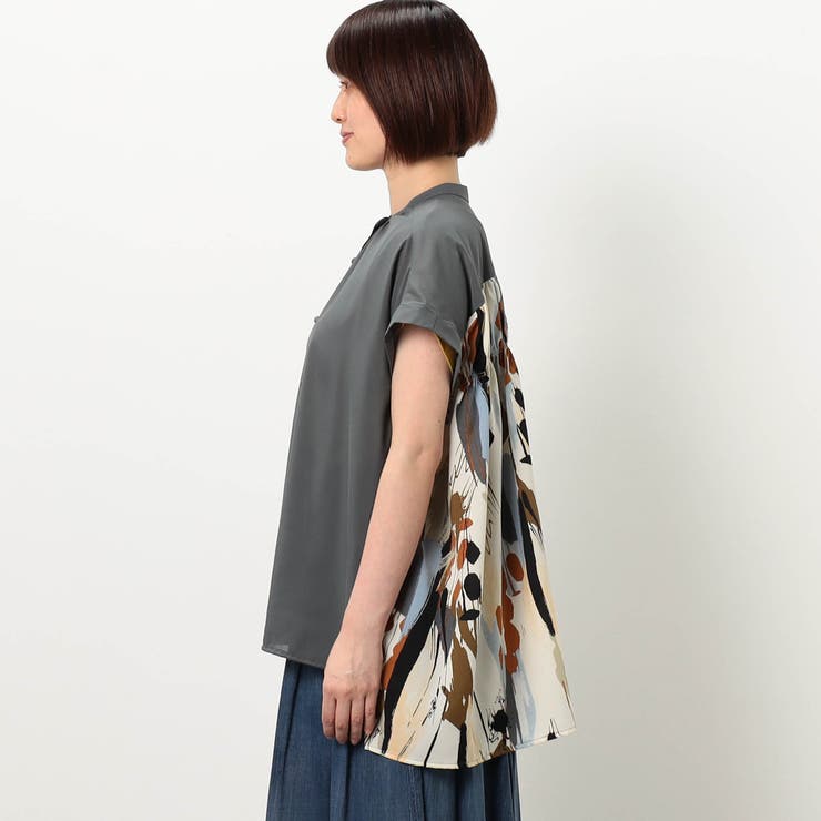 【WALDO】マルチアート柄ブラウス | NICOLE | 詳細画像4 