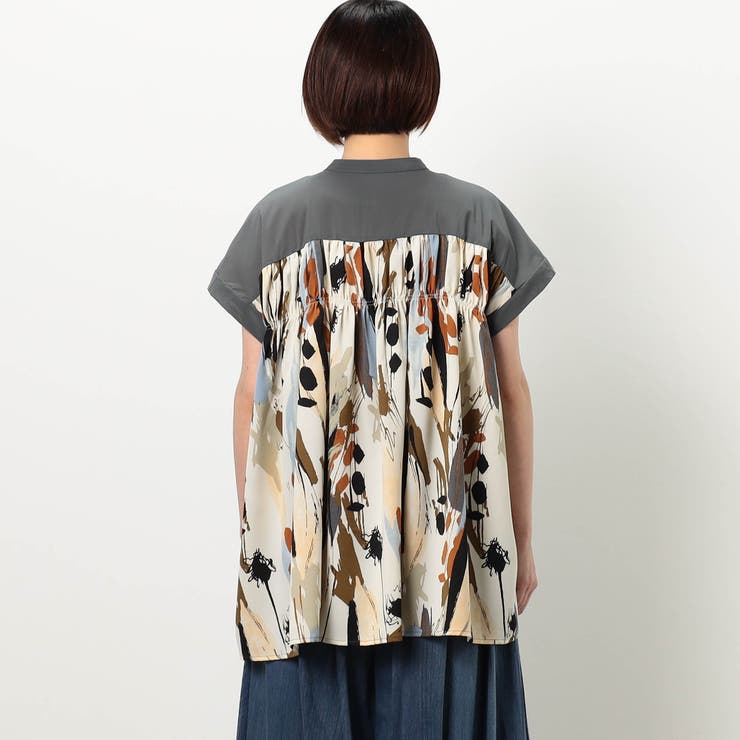 【WALDO】マルチアート柄ブラウス | NICOLE | 詳細画像5 