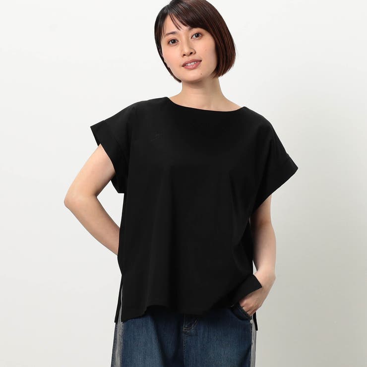 49ブラック | 【WALDO】バックタック２ＷＡＹＴシャツ | NICOLE