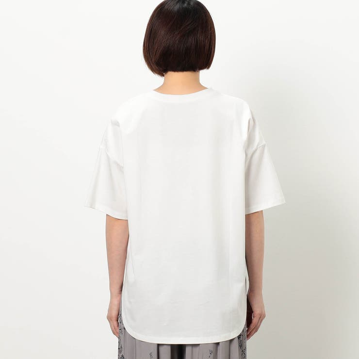 【WALDO】サークルフォトロゴＴシャツ | NICOLE | 詳細画像5 