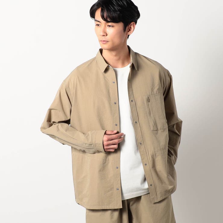 NANGA Dotair COMFY長袖シャツ[品番：NICW0006746]｜NICOLE